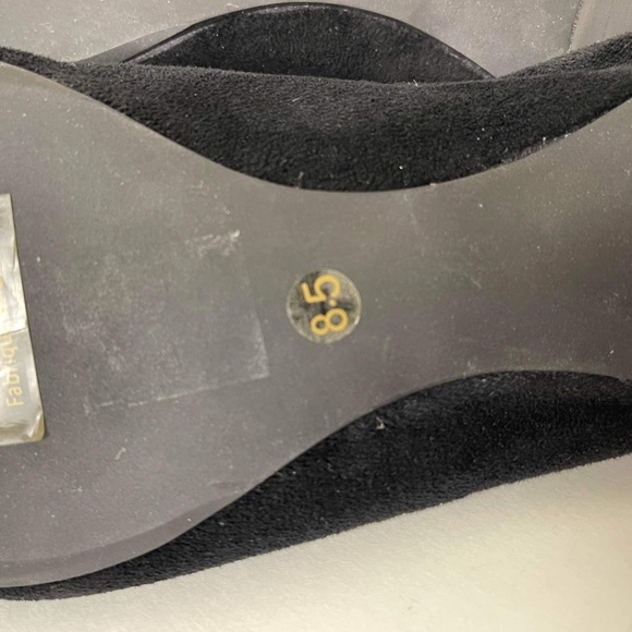 Jeffrey Campbell Black Embroidered Vijay Flats, Women’s Size 8.5 - Picture 9 of 11